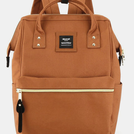 Holly Daze Waterproof Canvas Backpack – Eco-Friendly, Minimalist Japanese Design, Padded Laptop Compartment