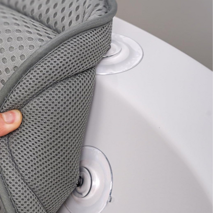 4D Luxury Bath Pillow with Ergonomic Neck & Back Support – Spa Comfort for Tub Relaxation at Home