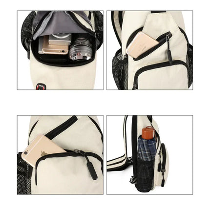 Sporty Crossbody Backpack – Compact, Practical & Comfortable Sling Bag for Daily Use
