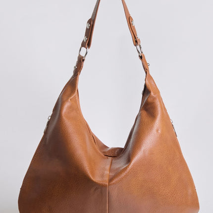 Spacious Shoulder Bag – Vegan Leather