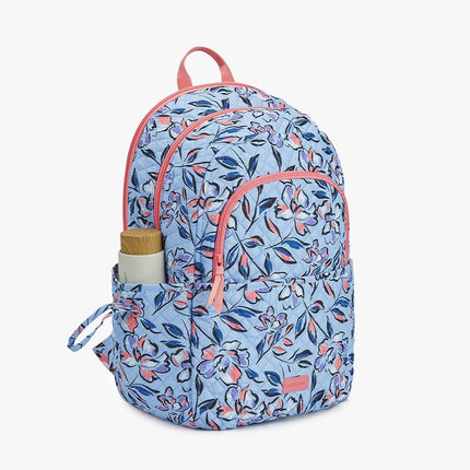 Black Backpack with Laptop Compartment & Side Pockets – Lightweight, Water-Resistant & Stylish for School or Work