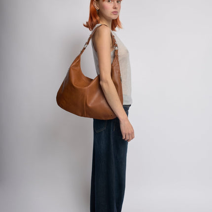 Spacious Shoulder Bag – Vegan Leather