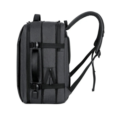 Waterproof Laptop Backpack with USB Charging Port – Fits 15.6" Laptops, Expandable Capacity, Anti-Theft Design