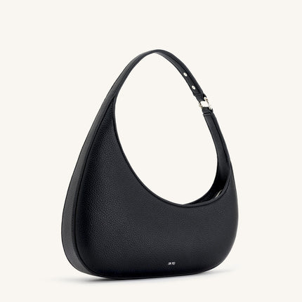 Minimalist Drop-Shaped Vegan Leather Shoulder Bag ‒ Modern Chic & Lightweight