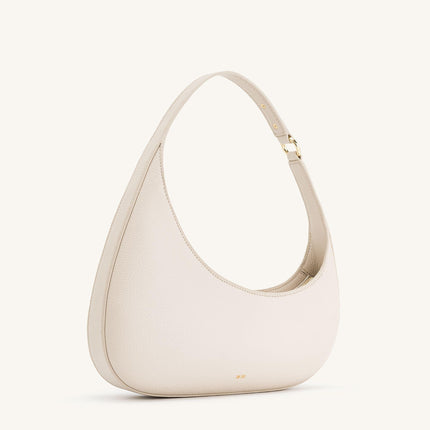 Minimalist Drop-Shaped Vegan Leather Shoulder Bag ‒ Modern Chic & Lightweight