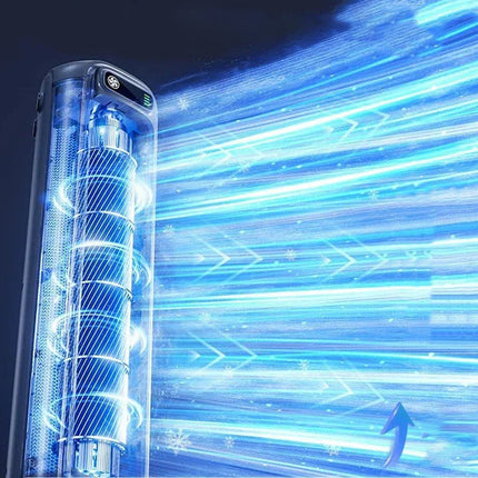 Portable Air Cooler with LED Light – 2-in-1 Fan & Air Purifier for Home & Office