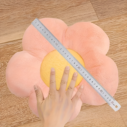 Plush Flower Cushion – Soft Floral Throw Pillow in Vibrant Colors for Home & Kids Room Décor