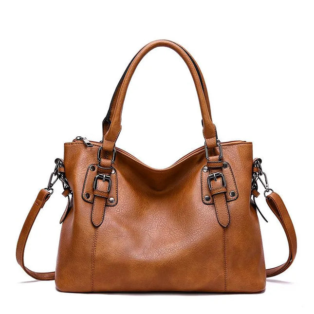 Elegant Vegan Leather Handbag – Spacious, Durable & Eco-Friendly Purse for Women