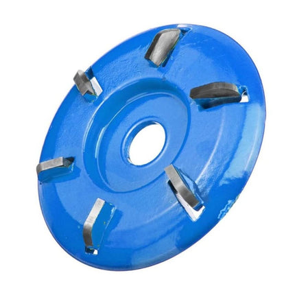 6-Tooth Wood Carving Disc for Angle Grinder – 3.5" Tungsten Carbide Shaping Tool