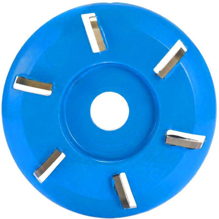 6-Tooth Wood Carving Disc for Angle Grinder – 3.5" Tungsten Carbide Shaping Tool