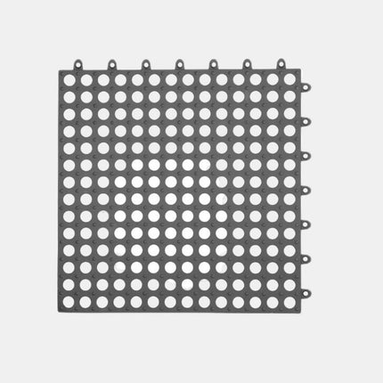 Waterproof Non-Slip Shower Mat 12" x 12" – Durable Rubber Bath Mat for Safety & Modern Bathroom Style