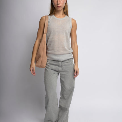 Black Suede Shoulder Bag – Minimalist & Spacious Design