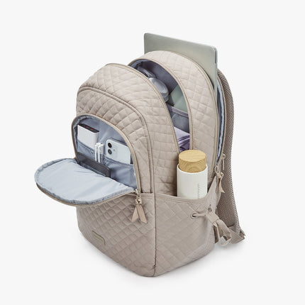 Black Backpack with Laptop Compartment & Side Pockets – Lightweight, Water-Resistant & Stylish for School or Work