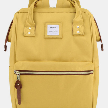 Holly Daze Waterproof Canvas Backpack – Eco-Friendly, Minimalist Japanese Design, Padded Laptop Compartment