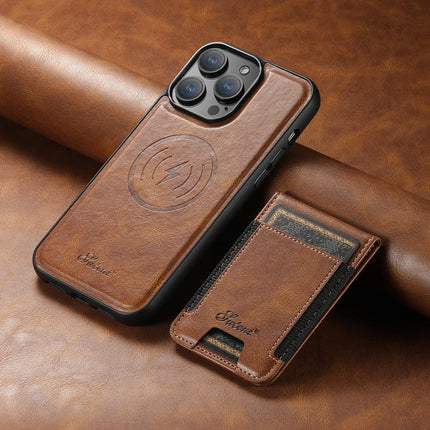 Leather iPhone Case with MagSafe & Card Holder – 2-in-1 Wallet Case