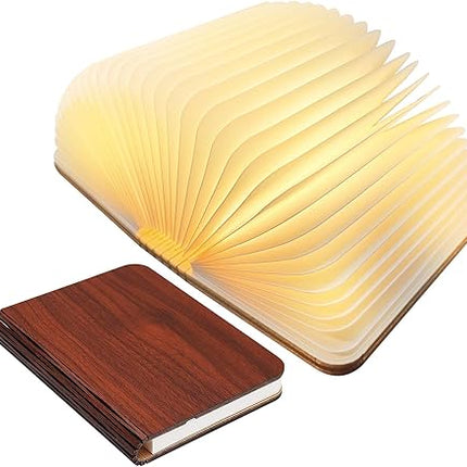 Rechargeable Folding Book Lamp – Magical LED Table Light for Cozy Home Décor