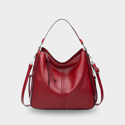 Ersilia Luxe Women's Leather Tote – Spacious, Stylish & Durable Handbag for Work & Everyday Use