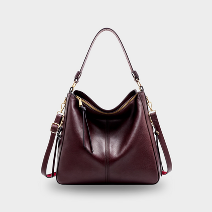 Ersilia Luxe Women's Leather Tote – Spacious, Stylish & Durable Handbag for Work & Everyday Use