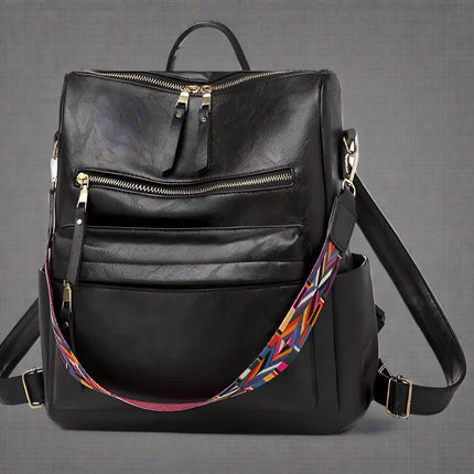 Margaret Vegan Leather Backpack for Women – Stylish, Spacious & Eco-Friendly