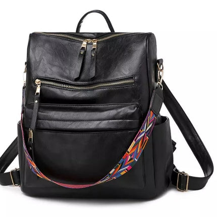 Vegan Leather Backpack – Spacious, Comfortable & Stylish