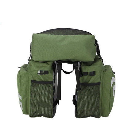 Waterproof Double Bike Pannier – Large Capacity, Reflective & Adventure-Ready