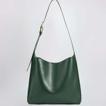 Minimalist Vegan Leather Shoulder Bag