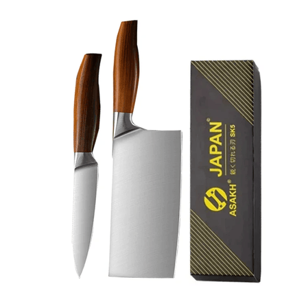 Japanese Santoku Knife – 6.7" Professional Stainless Steel Chef's Knife