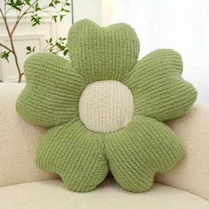 Flower Shaped Decorative Pillow – Soft Plush Cushion for Sofa, Bed, or Nursery – Cozy Floral Accent for Home Décor