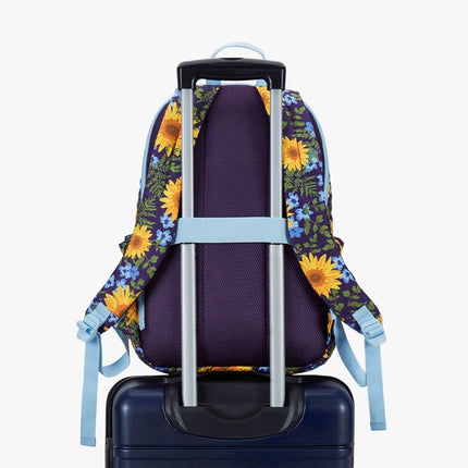 Black Backpack with Laptop Compartment & Side Pockets – Lightweight, Water-Resistant & Stylish for School or Work