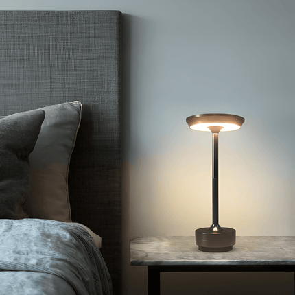 AmbiGlow Wireless LED Table Lamp – Rechargeable Ambient Light with USB Charging & 30-Hour Battery