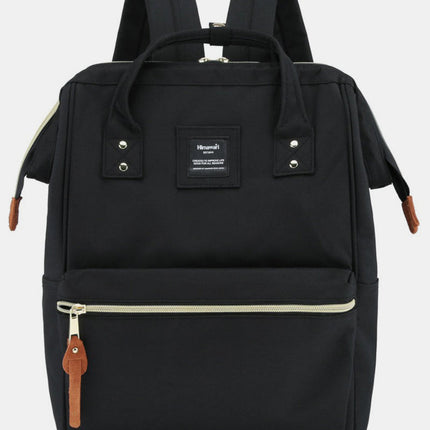 Holly Daze Waterproof Canvas Backpack – Eco-Friendly, Minimalist Japanese Design, Padded Laptop Compartment