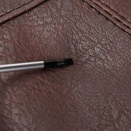 Men’s Crossbody Shoulder Bag – Leather Sling Bag with Multiple Compartments