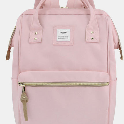 Holly Daze Waterproof Canvas Backpack – Eco-Friendly, Minimalist Japanese Design, Padded Laptop Compartment