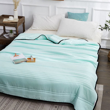 Soft & Lightweight Summer Blanket – Breathable Throw for Bed & Sofa, Available in Multiple Colors