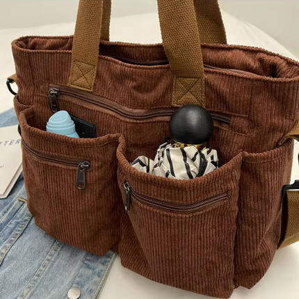 Vintage Canvas Shoulder Bag for Men & Women – Spacious, Durable & Practical Crossbody Messenger Bag