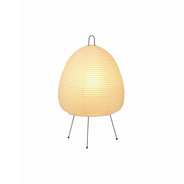 Lumi Biegung Japanese Washi Paper Table Lamp 12" – Soft Warm LED Light for Cozy Home Ambiance