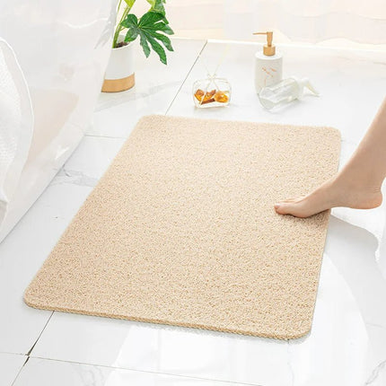 Non-Slip Shower Mat for Bathroom – Safe & Comfortable PVC Bath Mat with Strong Suction Cups