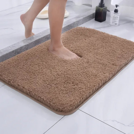 Luxury Plush Bathroom Rug 20" x 31" – Soft, Absorbent & Non-Slip Bath Mat for Modern Bathrooms