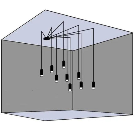 Adjustable Height LED Wall Sconce – Minimalist Linear Design for Cozy Bedroom & Living Room