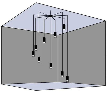 Adjustable Height LED Wall Sconce – Minimalist Linear Design for Cozy Bedroom & Living Room