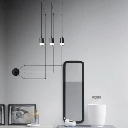 Adjustable Height LED Wall Sconce – Minimalist Linear Design for Cozy Bedroom & Living Room