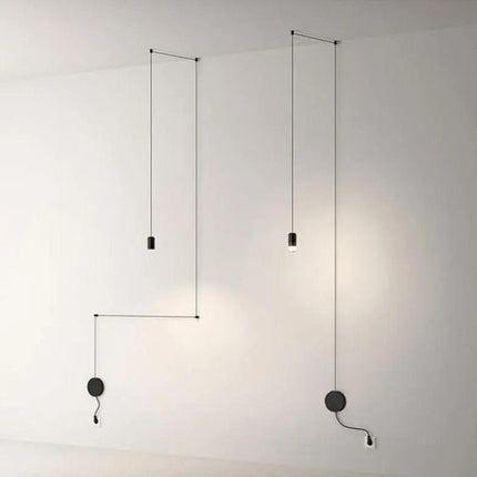 Adjustable Height LED Wall Sconce – Minimalist Linear Design for Cozy Bedroom & Living Room