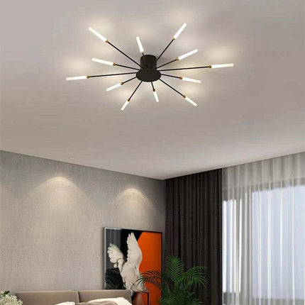 Firework-Inspired LED Ceiling Light – Modern Sparkling Fixture for Bedrooms & Living Rooms