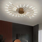 28 spiral light bulbs / Gold / Neutral white