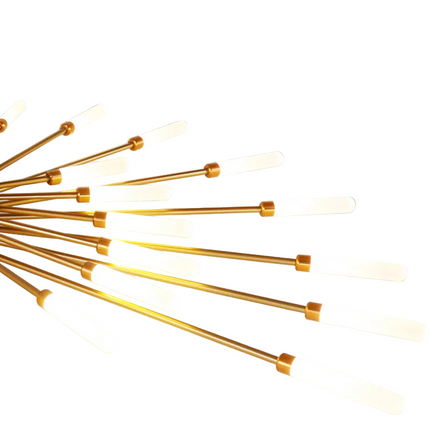 Firework-Inspired LED Ceiling Light – Modern Sparkling Fixture for Bedrooms & Living Rooms