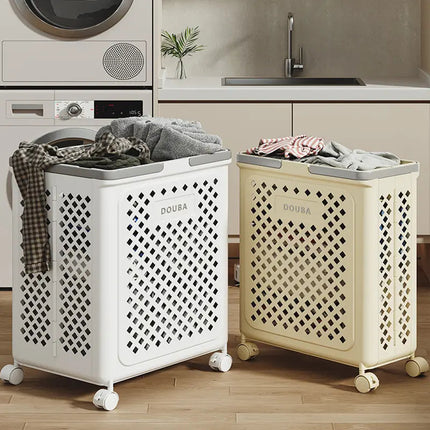 Collapsible Laundry Hamper with Wheels – 30L, 45L, 54L | Portable & Foldable Design