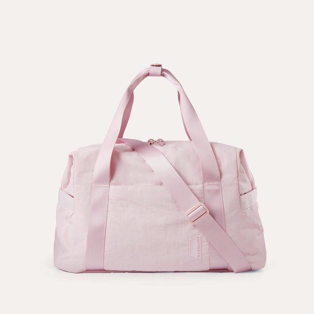 Pink Waterproof Gym & Travel Duffel Bag with Yoga Mat Holder – Shoe Compartment & Anti-Theft Zipper