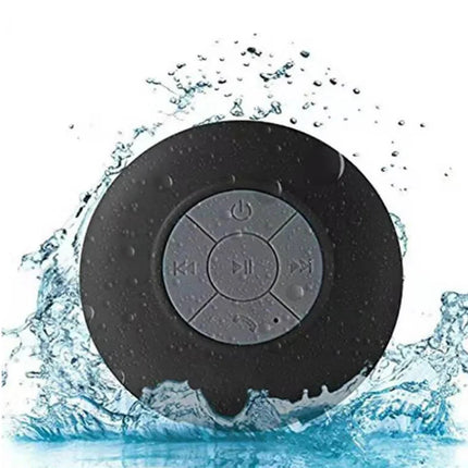 Portable Waterproof Bluetooth Speaker with Colorful LED Lights – Wireless Music for Shower, Pool & Outdoors