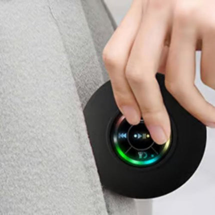 Portable Waterproof Bluetooth Speaker with Colorful LED Lights – Wireless Music for Shower, Pool & Outdoors