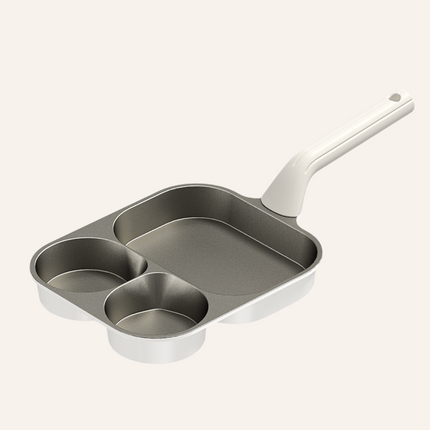 Titanium Breakfast Pan for Induction – Non-Stick Without PFAS, Scratch-Resistant & Multi-Section Design